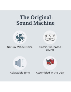 Yogasleep Dohm Uno Máquina de Sonido Ruido Blanco 15cm 2