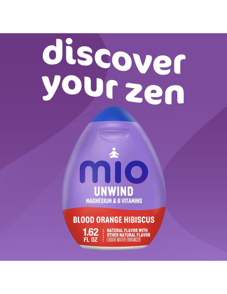 Mejorador de Agua Mio Relajarse Naranja Sangre Hibisco 48 ml
