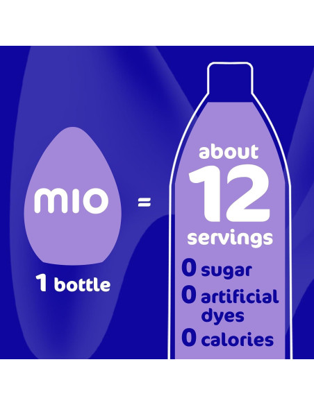 Mejorador de Agua Mio Relajarse Naranja Sangre Hibisco 48 ml