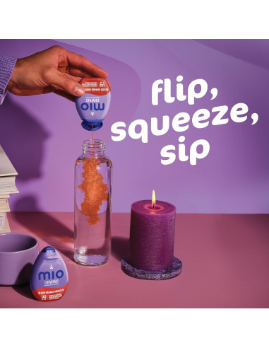 Mejorador de Agua Mio Relajarse Naranja Sangre Hibisco 48 ml