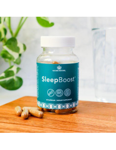 SleepBoost Nature Restore 60 Cápsulas 500mg Suplemento Natural 2