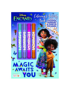 Libro de Colorear Disney Encanto Bendon 48 Páginas con Marcadores