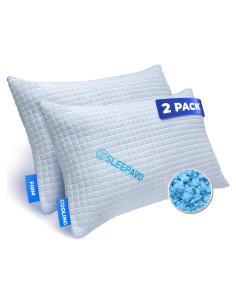 Juego de 2 almohadas viscoelásticas Sleepavo tamaño queen