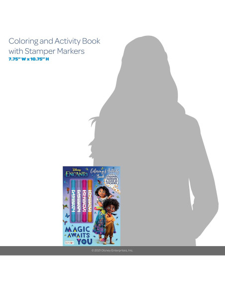 Libro de Colorear Disney Encanto Bendon 48 Páginas con Marcadores