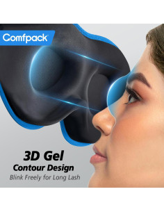 Máscara de Sueño Refrigerante 3D Comfpack - Gel Calor Frío 2