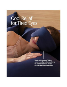 Mascarilla para Ojos Evercool Azul Medianoche Ajustable 2