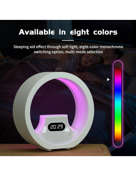 Máquina de Ruido Blanco GDbow GDUS-801 20 Sonidos 8 Colores