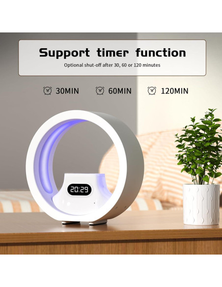 Máquina de Ruido Blanco GDbow GDUS-801 20 Sonidos 8 Colores