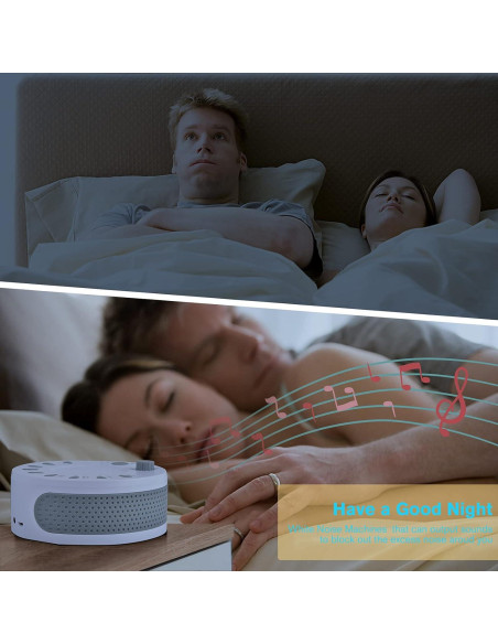 Máquina de Ruido Blanco ORANGEHOME 9 Sonidos 0.18 kg