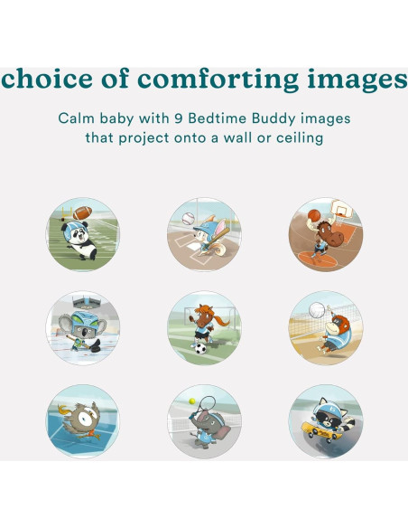 Máquina de Sonido y Proyector HoMedics MYB-S315 6 Sonidos