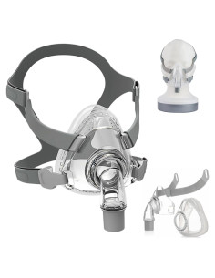 Máscara CPAP Sonalux Cara Completa Silicona Suave Tamaño S