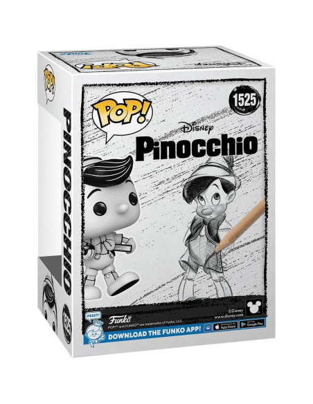 Figura Funko POP Pinocho Esbozado 10.8cm Vinilo Coleccionable