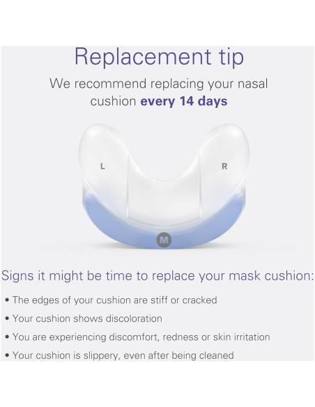 Almohadilla Nasal ResMed AirFit N30 - Silicona Suave Mediana