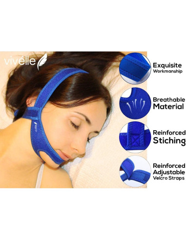 Correa para Barbilla CPAP Vivélle Ajustable Antideslizante