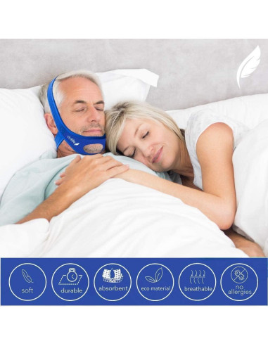 Correa para Barbilla CPAP Vivélle Ajustable Antideslizante