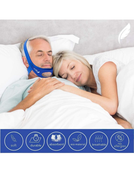 Correa para Barbilla CPAP Vivélle Ajustable Antideslizante