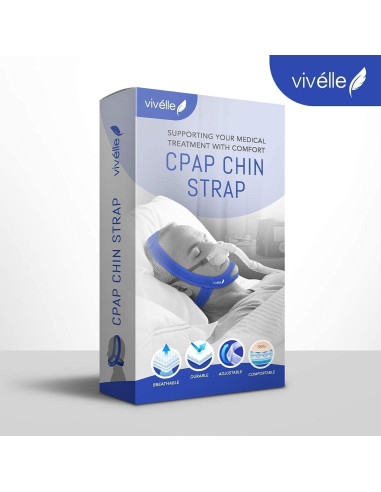 Correa para Barbilla CPAP Vivélle Ajustable Antideslizante