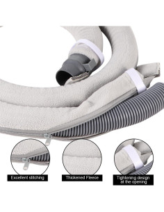 Cubierta de Manguera CPAP 1.8 m Aislante Suave XIZAO 2