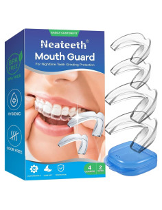 Protector Bucal Neateeth para Bruxismo - 4 Moldes Ajustables