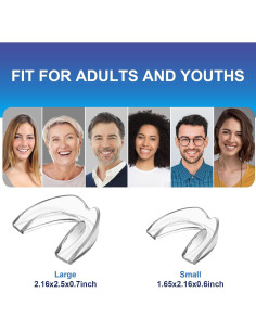 Protector Bucal Neateeth para Bruxismo - 4 Moldes Ajustables 2