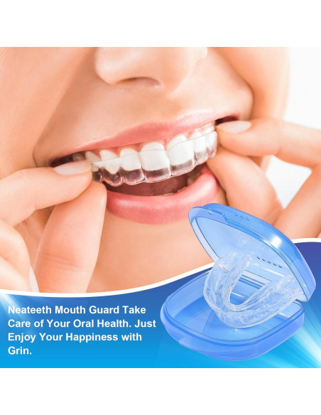 Protector Bucal Neateeth para Bruxismo - 4 Moldes Ajustables