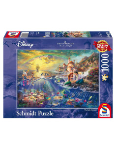 Rompecabezas Schmidt 1000 Piezas La Sirenita Thomas Kinkade