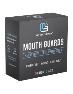 Protector Bucal M3 Naturals para Bruxismo y Apretar Dientes