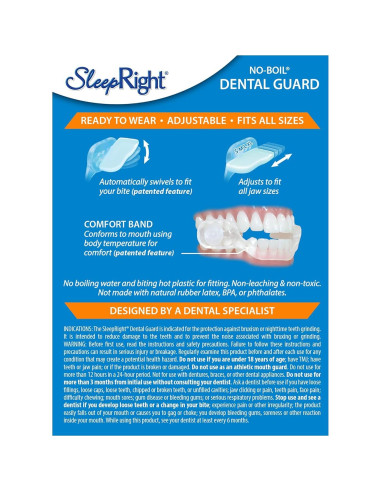 Férula Dental SleepRight Ultra-Confort para Bruxismo