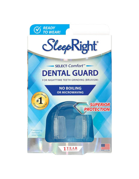 Protector Dental SleepRight Select para Bruxismo 14.61x10.16cm