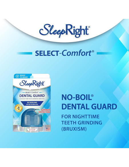 Protector Dental SleepRight Select para Bruxismo 14.61x10.16cm