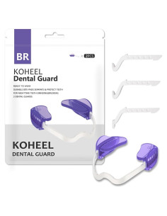 Protector Bucal Ajustable KOHEEL BR-PRO para Bruxismo - 2 Unidades