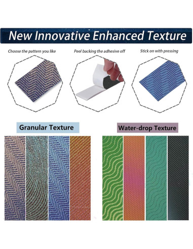 20 Piezas Pegatinas Sensoriales de Ansiedad TXDYFC 9.91x4.83 cm