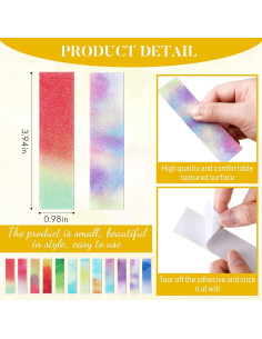 Nezyo 84 Etiquetas Sensoriales Calmantes Antiestrés 10x2.5cm 2