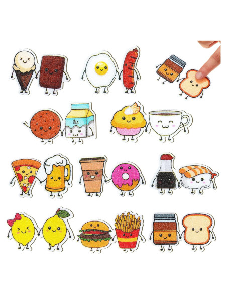 Etiquetas Sensoriales Antiestrés Eersida 50 Pcs 6x5 cm