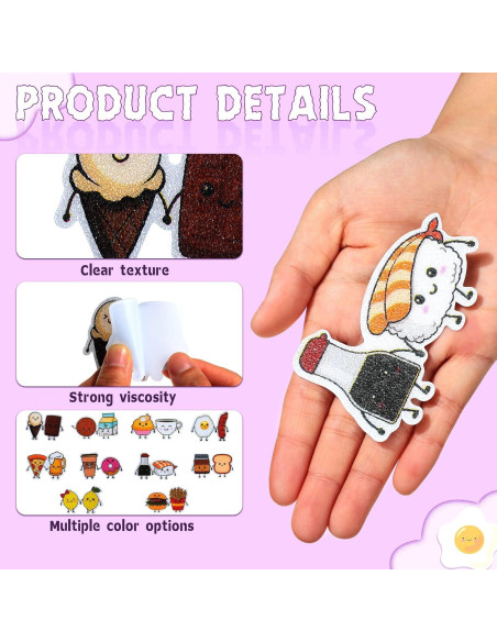 Etiquetas Sensoriales Antiestrés Eersida 50 Pcs 6x5 cm