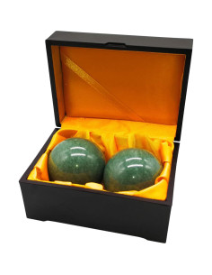 Bolas de Baoding de Mármol Suave BCQLI 5 cm - Par de Ejercicio 2