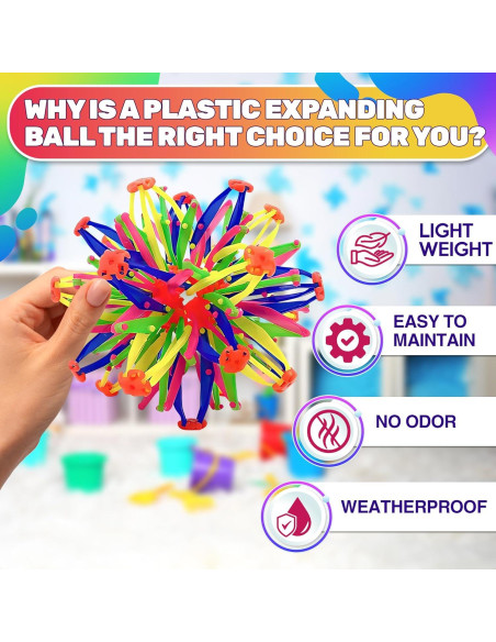 Bola Expandible Antiestrés DIMROM 13.97 cm para Adultos