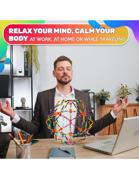 Bola Expandible Antiestrés DIMROM 13.97 cm para Adultos