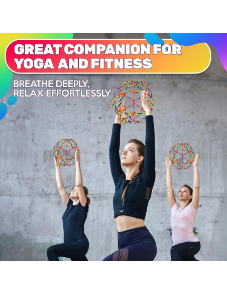 Bola Expandible Antiestrés DIMROM 13.97 cm para Adultos