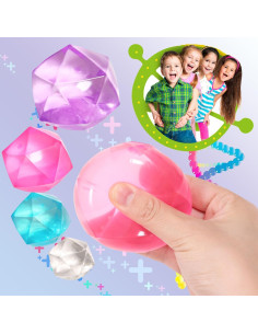 Pelota de Estrés Squishy 6.22 cm Color Aleatorio Henan 2