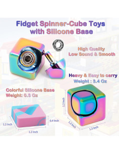 Cubo Giratorio de Escritorio Samilalago 3,05 cm Multicolor 2