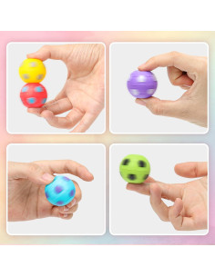 AZEN 96 Mini Spinners Antiestrés Fútbol para Niños 2