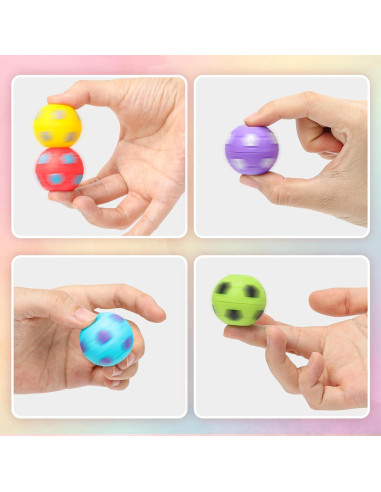 AZEN 96 Mini Spinners Antiestrés Fútbol para Niños