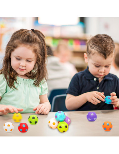 AZEN 96 Mini Spinners Antiestrés Fútbol para Niños
