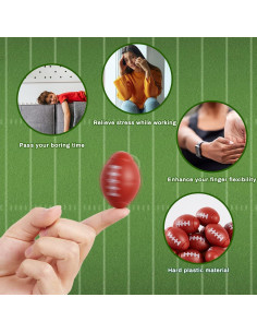 Paquete de 72 Fidget Spinners de Fútbol SCIONE 2