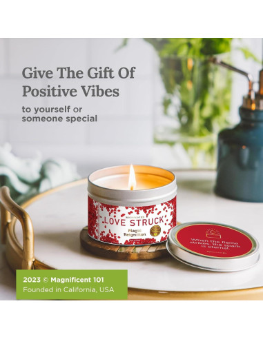 Vela Aromática Love Struck The Sunny Factory 170g 30h
