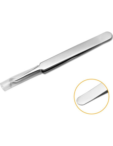 Extractor de Comedones BEUKING Acero Inoxidable 11.4 cm