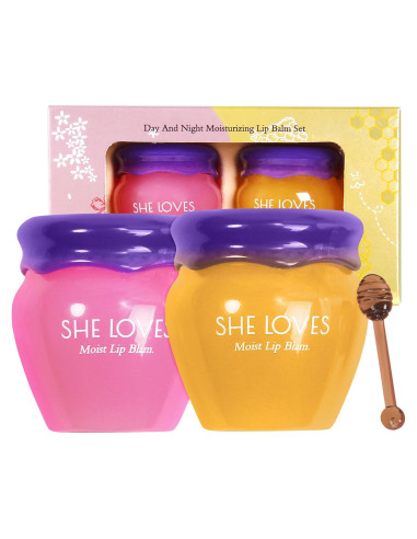 Set 2 Balsamos Labiales Alisesun Sakura y Miel 10g