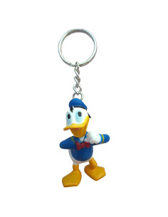 Llavero Figural de PVC Disney Donald - Multicolor - 12.7 cm