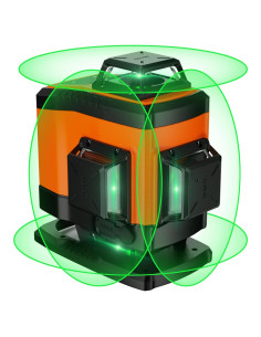 Nivel láser autonivelante DOVOH K4-360G 4x360 verde